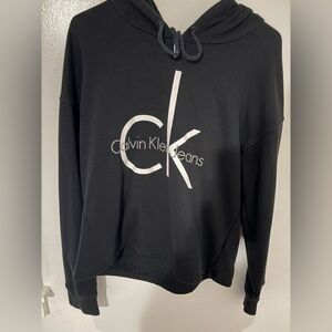 Calvin Klein Jeans Black Cowl Neck Sweater